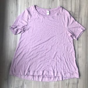 Purple Old Navy size S flowy luxe T-shirt